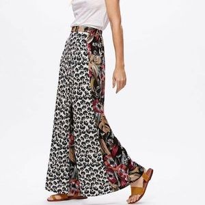 Free People In The Mix Wide Leg Palazzo Pants